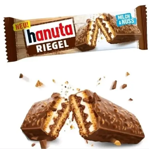 Hanuta Riegel Milch Nuss 34g