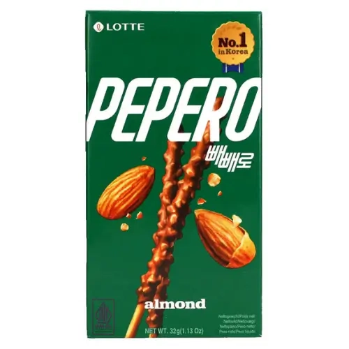 Lotte Pepero Almond Chocolate 32g