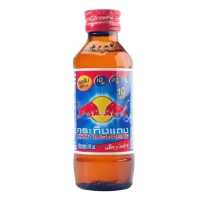 Red Bull Glass Bottle Red Cap 145ml