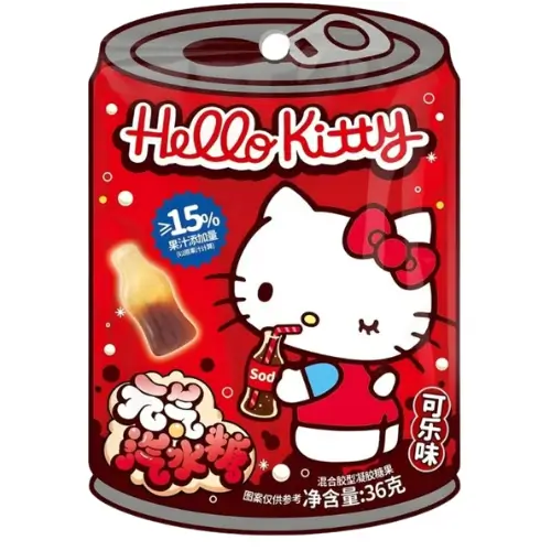 Qi Hello Kitty Cola Soda Gummy 36g
