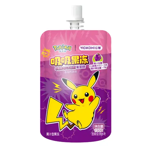 Yizhi Pokemon Suck Jelly Grape 150g