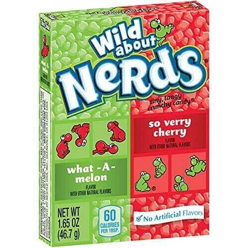 Nerds Watermelon & Wildcherry, arbuz i czereśnia