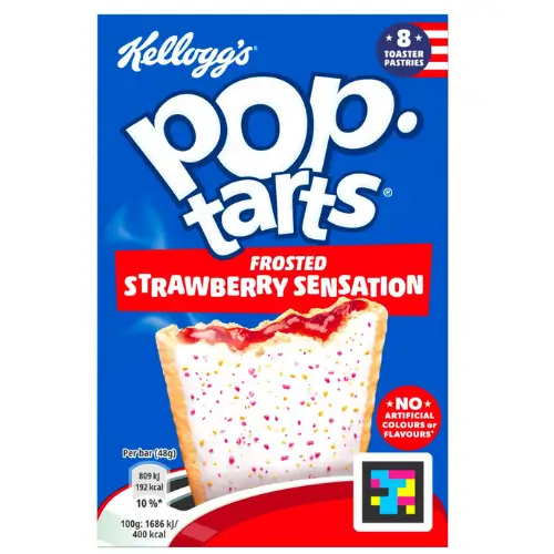 Pop Tarts Frosted Strawberry 384g