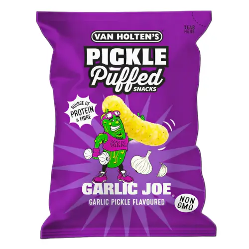 Van Holten's Pickle Puffs Garlic Joe 90g