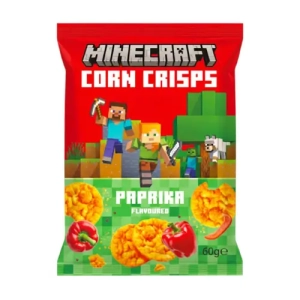 Minecraft Corn Crisps Paprika 60g