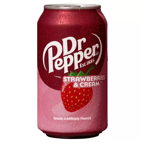 Dr Pepper Strawberries Cream 355ml