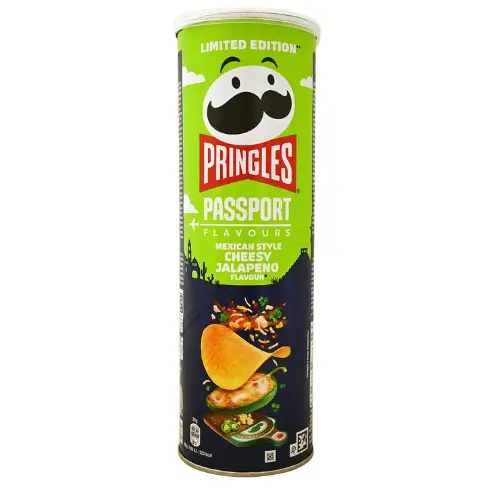 Pringles Cheesy Jalapeno 165g