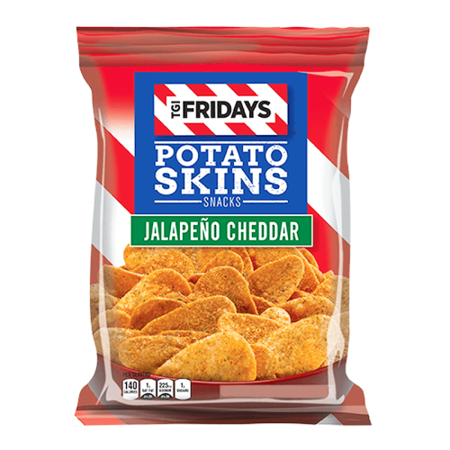 TGI Fridays Jalapeno Cheddar Potato Skins, ostro-serowe skórki ziemniaczane / Słodyczowo Sklep