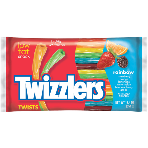 Twizzlers Rainbow Twists BIG BAG owocowa przygoda!  / Słodyczowo sklep