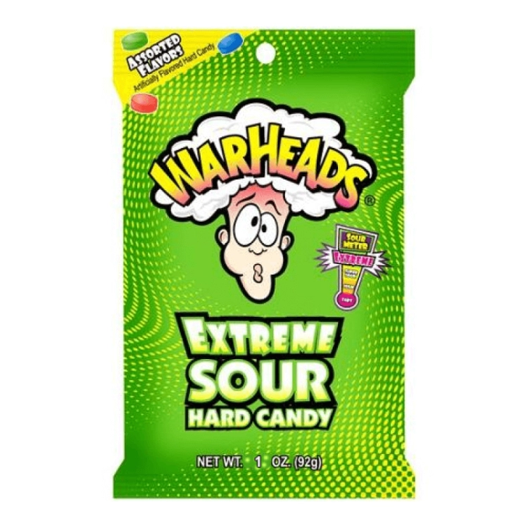 Żelki Warheads Ekstramalnie kwaśne! / Warheads Extreme Sour