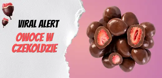 Viralowe owoce w czekoladzie